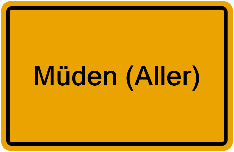 Handelsregisterauszug Müden (Aller)